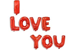 Charming "I Love You" Balloons for a Romantic Surprise