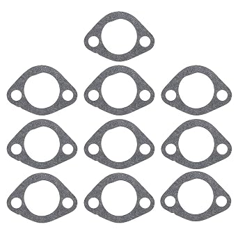 Set of 10 Aftermarket Replacement 33670A 35865 Exhaust Gaskets Fits Tecumseh