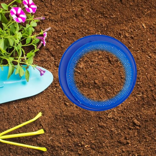 Mipcase set colador de suelo plástico para jardín miniatura 3