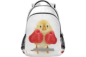 Funny Backpack for Boys: The Yellow Chicken Backpack That'll Make Your Kid Stand Out