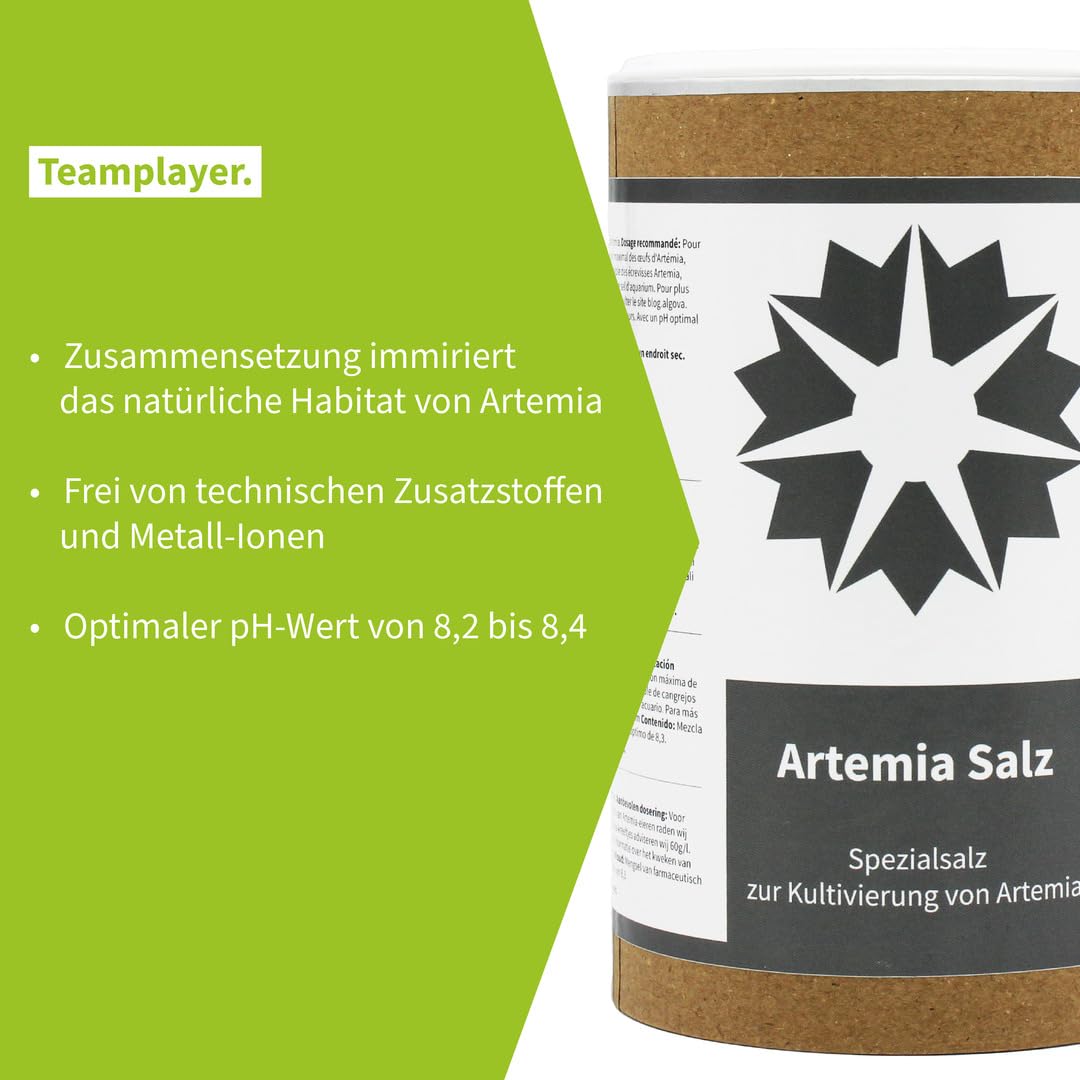 Sal de Artemia para la cría de nauplios algova® (10 kg)