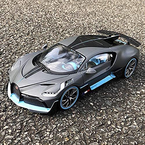 Image of Invite Enterprise 1:32 Scale Bugatti Divo Die-Cast Metal Cars with 4 Openable Doors Light and Musical Sound, Pull Back Action Vehicle Toy for Kids【Colors as Per Stock】