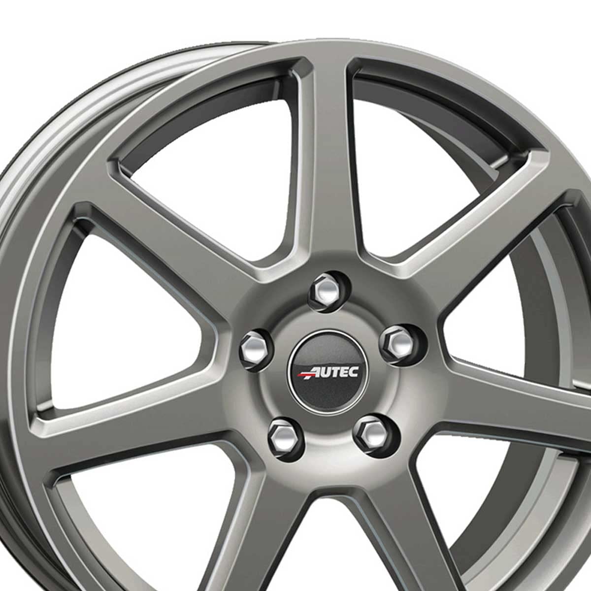 4x Llantas AUTEC TALLIN 6.5x16 ET38 5x112 Titansilber