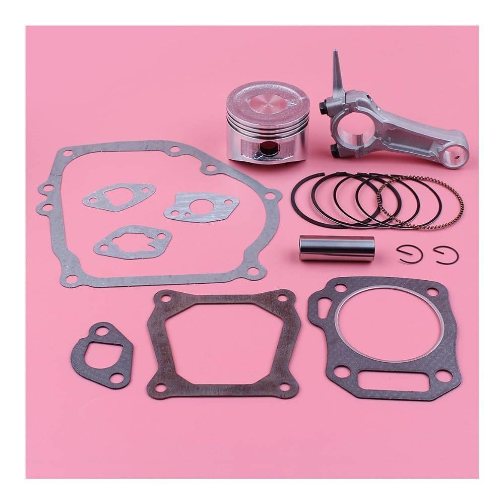 Kit Completo de Juntas de pistón y biela de 68 mm for Motor GX160 de 6,5 HP, Repuesto for cortacésped.