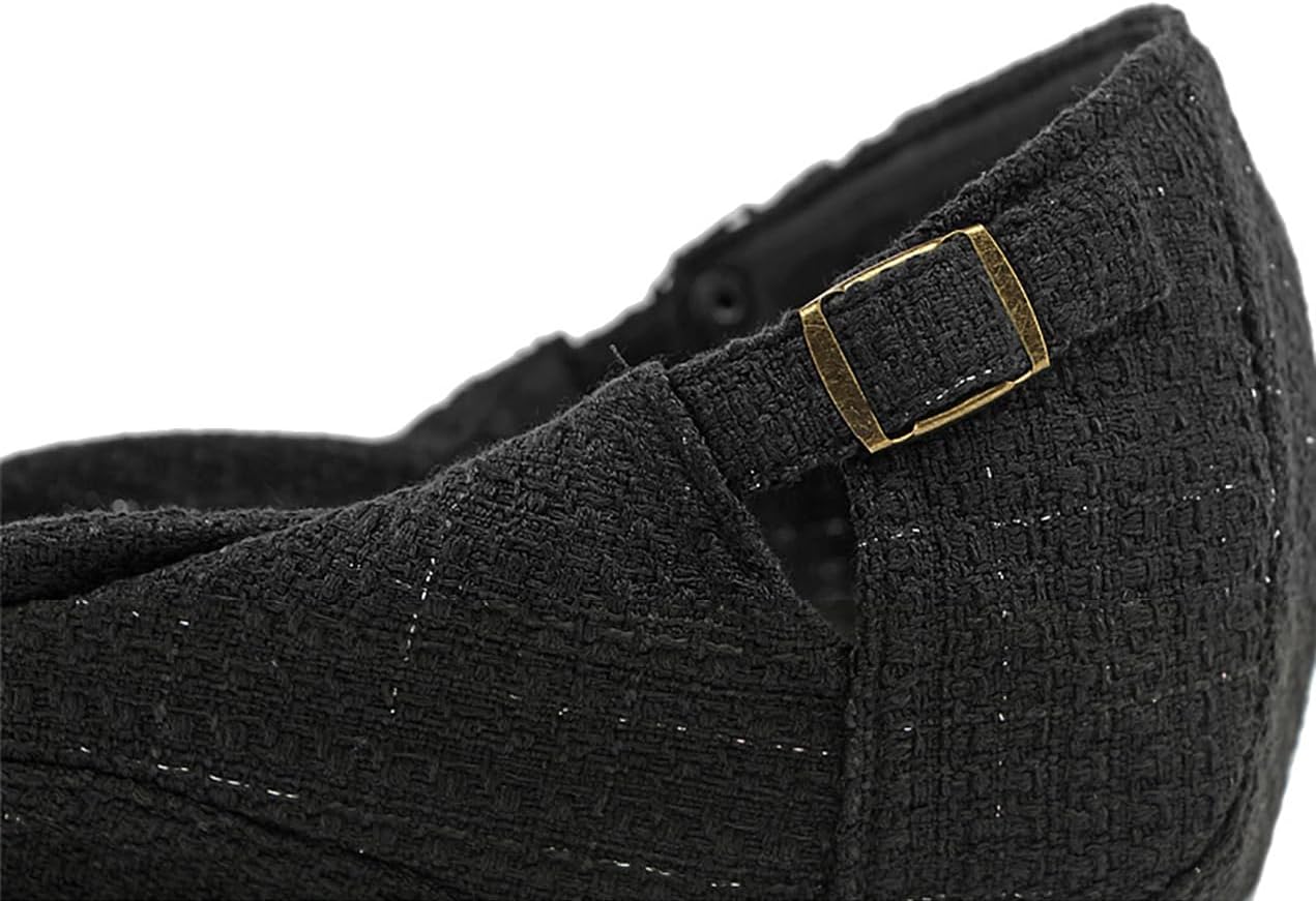 Newsboy Flat Caps for Men Women, Adjustable Ivy Gatsby Painter Cap Cabbie Golf Hat - Image 6