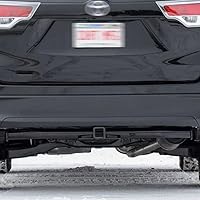 Vista 2 de 7422440223284 Compatible con Toyota Highlander Class 3 III 2014-2019, color negro, enganche receptor de remolque de 2 pulgadas