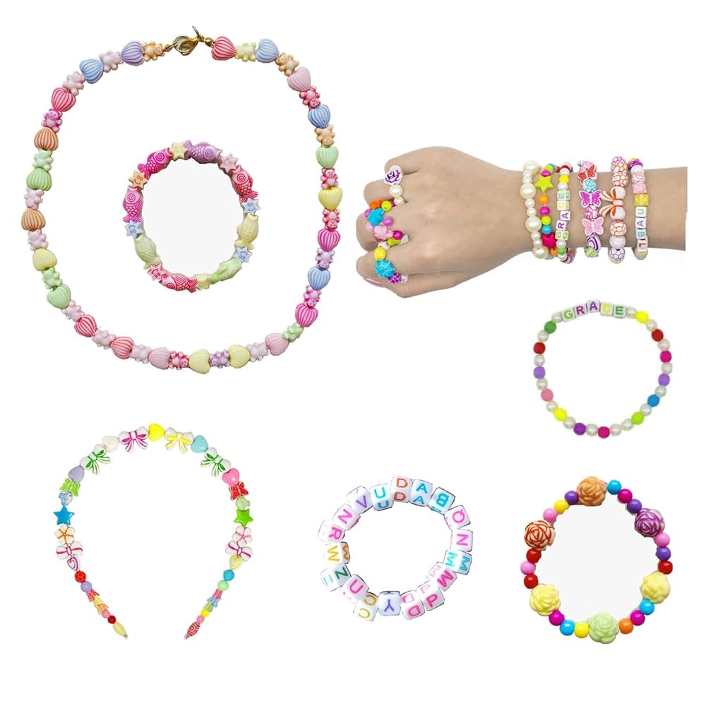 Vytung Children DIY Beads Set,Bracelet Bead Art &ap; Jewellery-aking,Bead