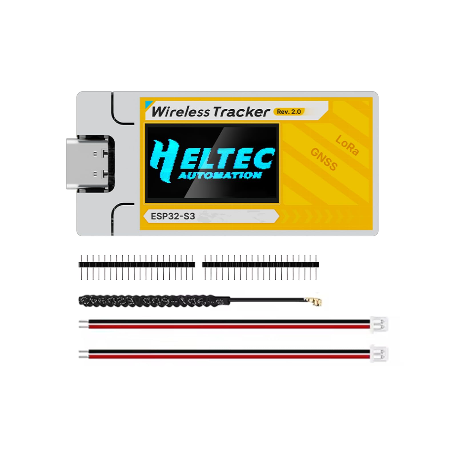 Meshtastic Wireless Tracker V2 ESP32-S3 SX1262 28dBm High Power LoRa GNSS Tracker Supports WiFi BLE LoRa, Compatible with MeshCore and LoRaWAN for Personnel Positioning & Asset Tracking-image-36