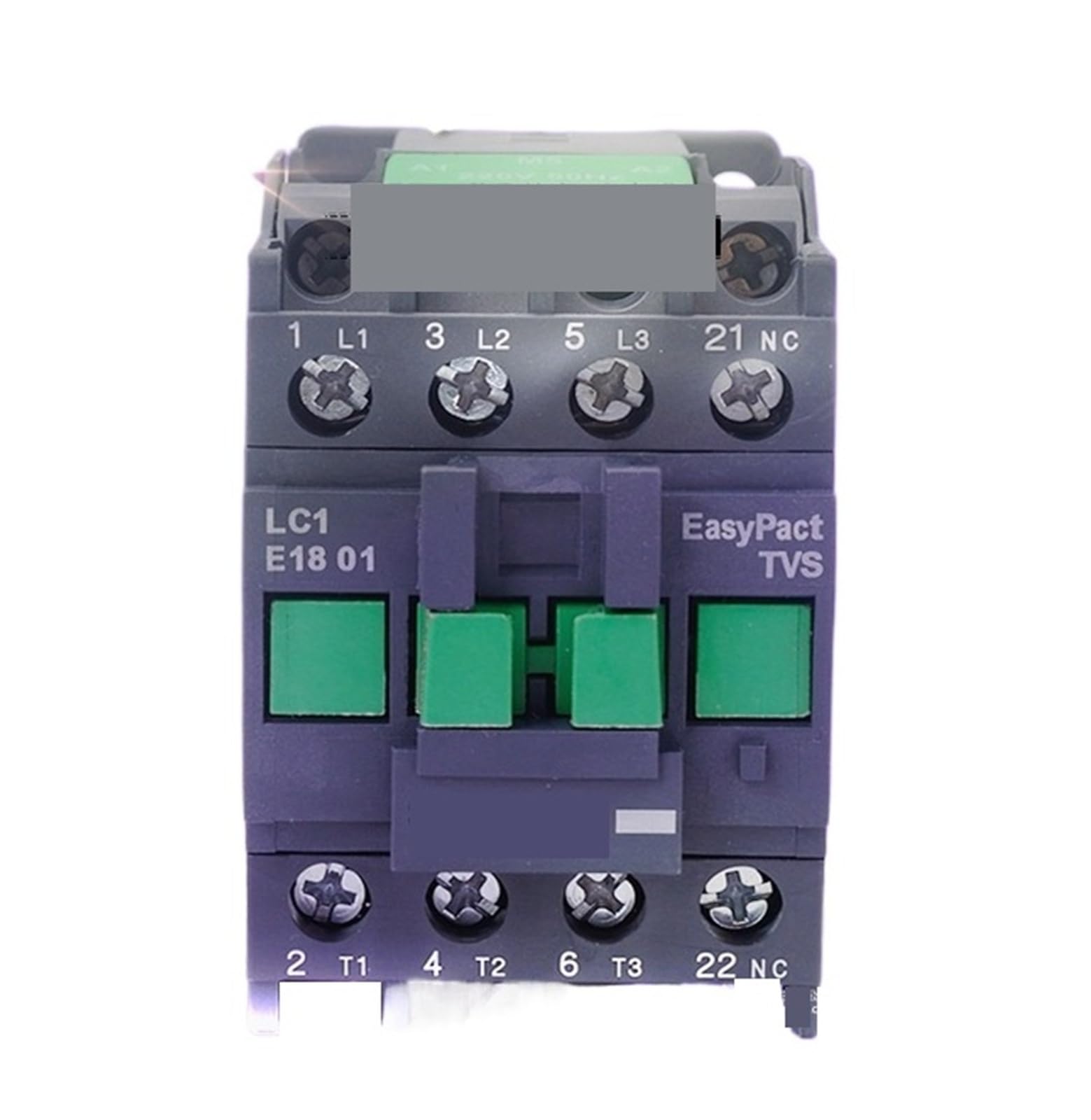 Contacteur CA 18A LC1E1801CC5N AC36V relais de puissance triphasé
