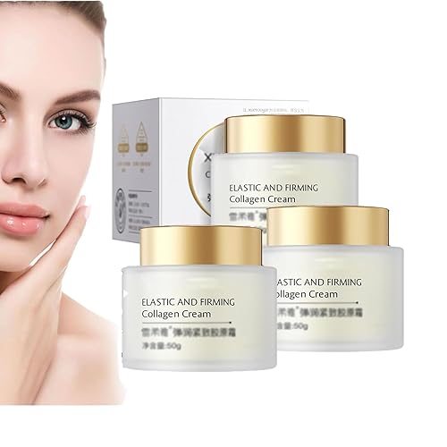 Crema de colágeno elástica y reafirmante, loción reafirmante y tensora facial, loción de colágeno para tensar la piel del cuerpo, reafirmante y