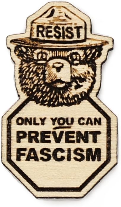 Only YOU can Prevent Fascism RESIST Antifa Wood&hellip;