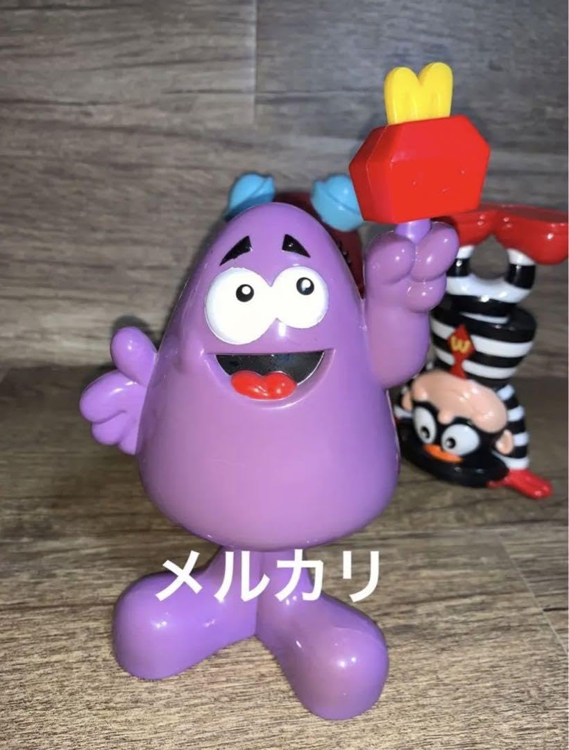Amazon.co.jp: マクドナルド グリマス フィギュア ボビングヘッド 