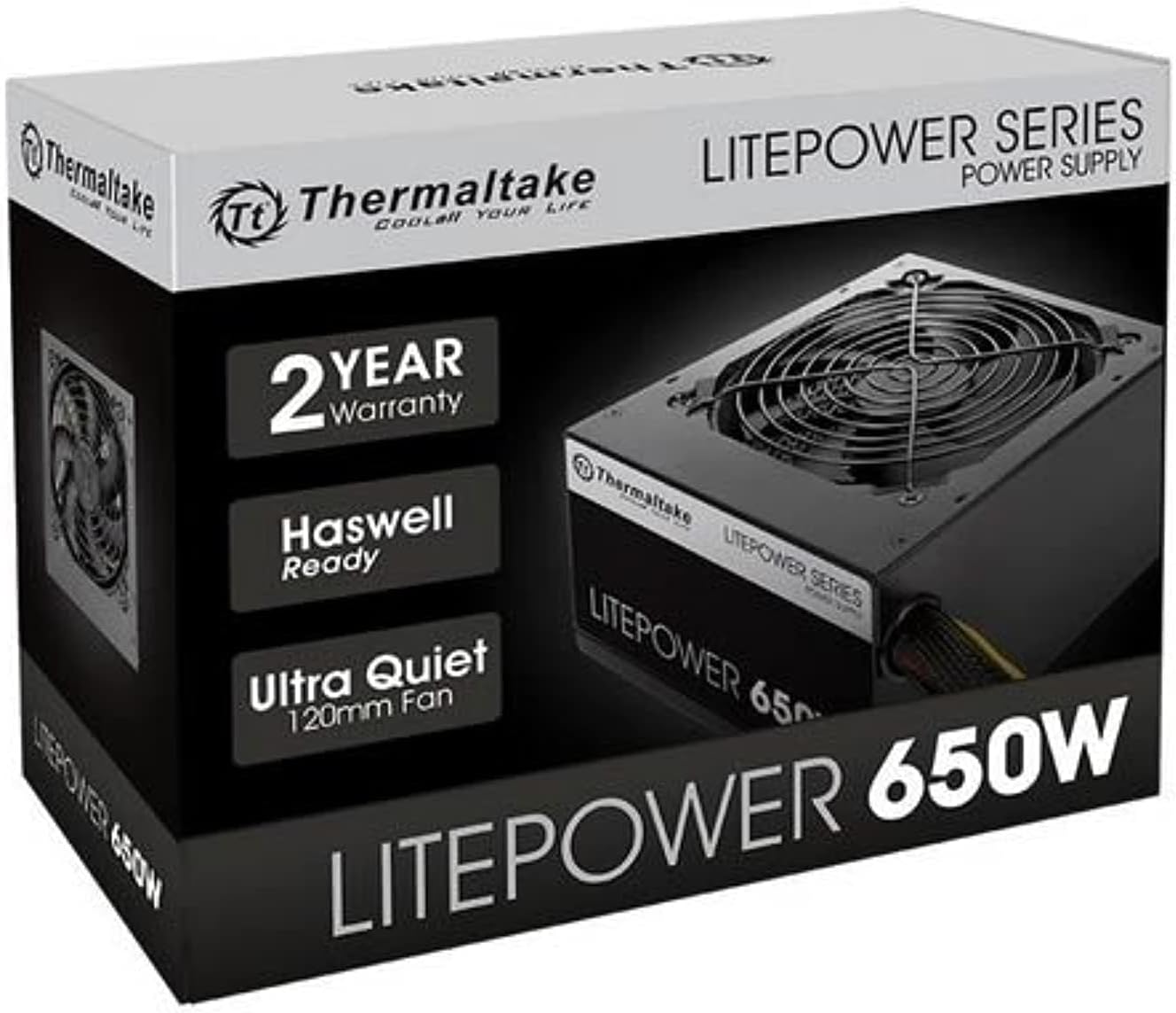 Thermaltake 650 Yes Power Supply (PS-LTP-0650NPCNUS-F)