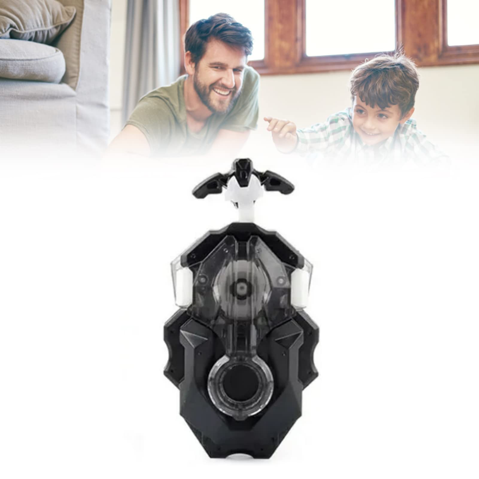 String Wire Launcher Left Right 2 Way Launcher Toys for Kids Children Gifts Black, Small - Image 4