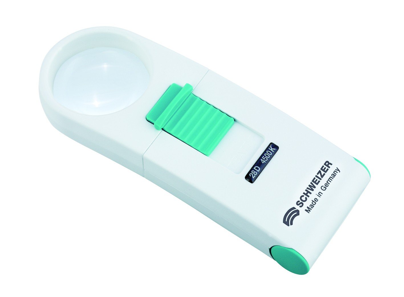 ÖKOLUX plus mobil Handleuchtlupe - 39 D / 10-fach / 35 mm / 2700 K