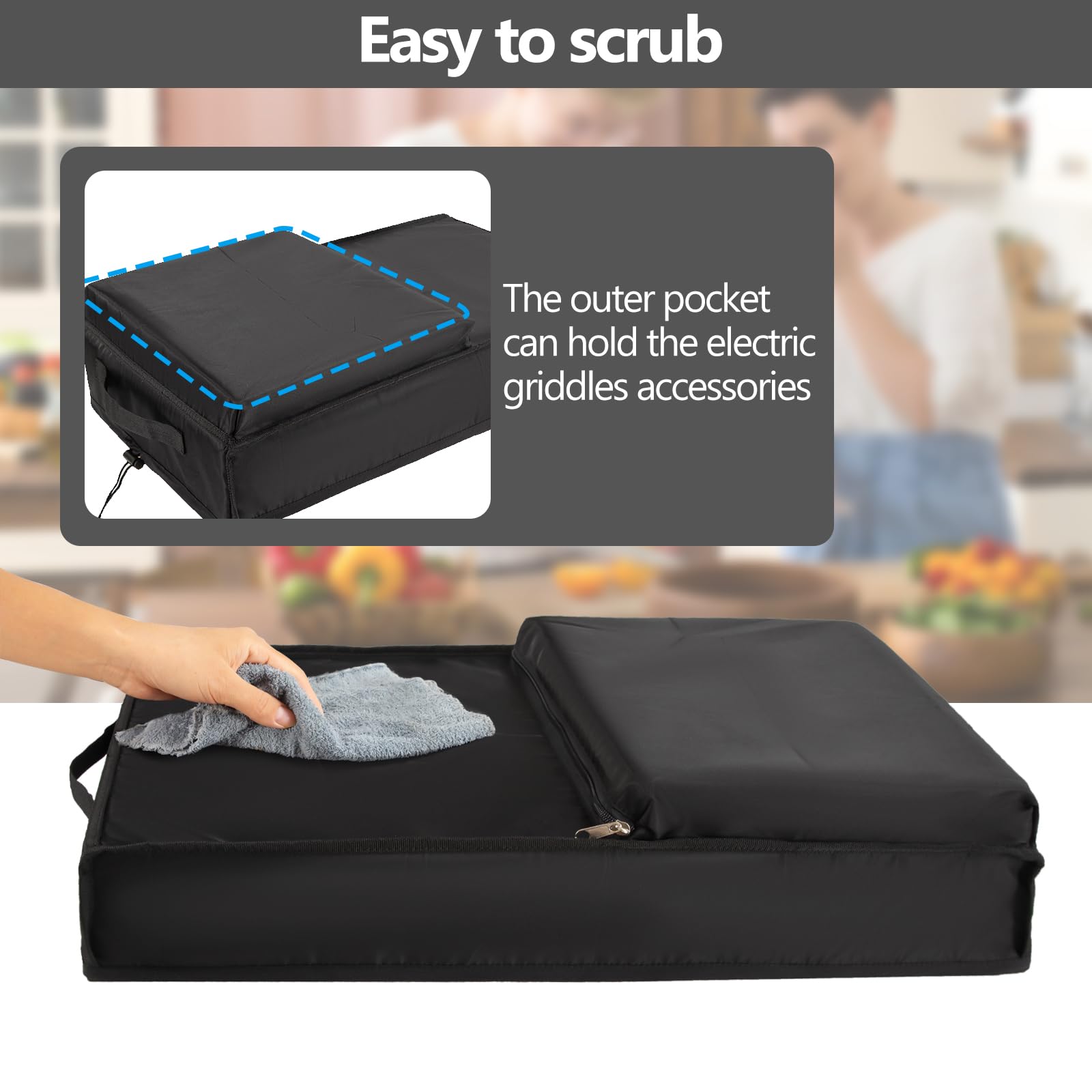 Bella Griddle Cover - Waterproof Protection -6