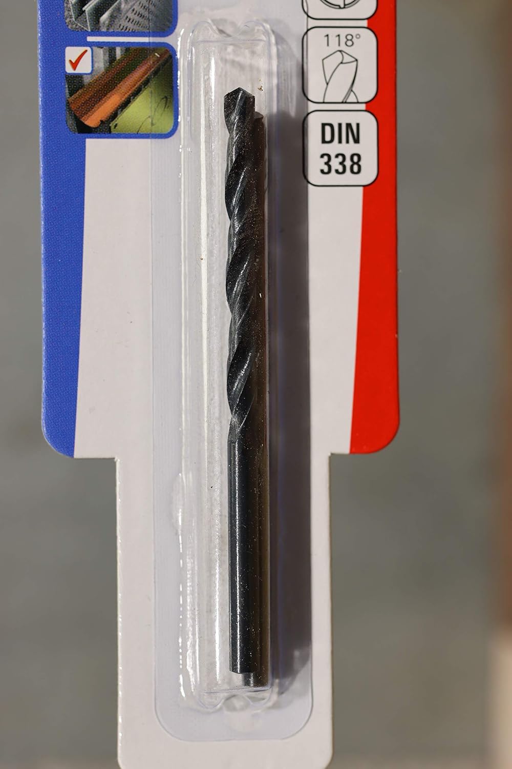 Fischer 10er Set Metallbohrer HSS-Co – Perfekt Für Stahl, Edelstahl Und Mehr (3,5 Mm, DIN 338)