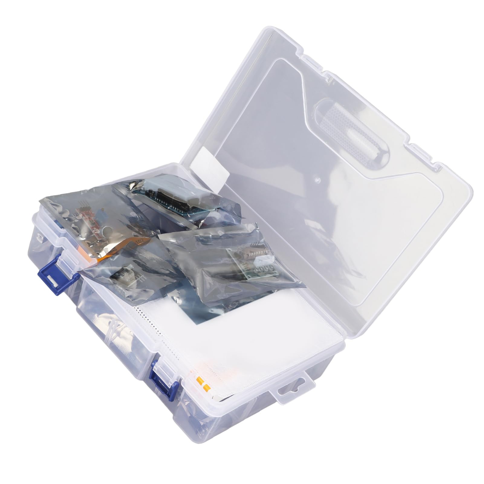 Demeras Kit de Inicio para R3 Juego Completo de Aprendizaje de Componentes Electrónicos de Bricolaje con CD Tutorial para Principiantes y Profesionales Plástico ABS Duradero