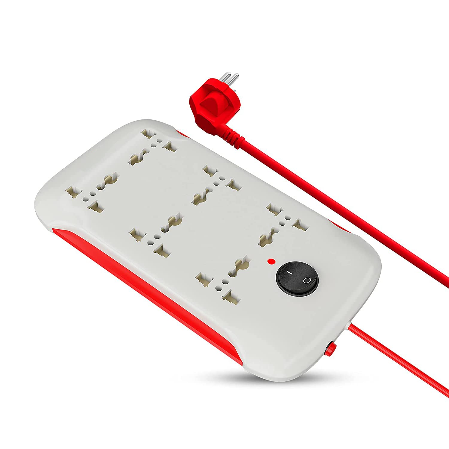 eSYSTEMS Extension Board, Multi Plug Point Strip Extension Cord (2.8 Meter), Led Indicator & Master Switch (Cream)-image-43