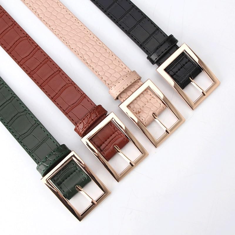 HBJWOV Women's Belt Street Shooting Chain Splicing Decoration Belt Versatile Clothing Accessories Belt(D)4