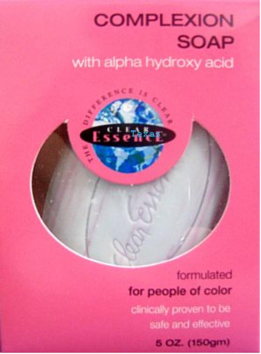 Essence Anti-Aging Complexion Soap with Alpha Hydroxy Acid, 5 oz (Pack of 4)