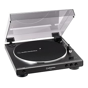 Audio-Technica Fully Automatic Belt-drive Stereo Turntable, Black