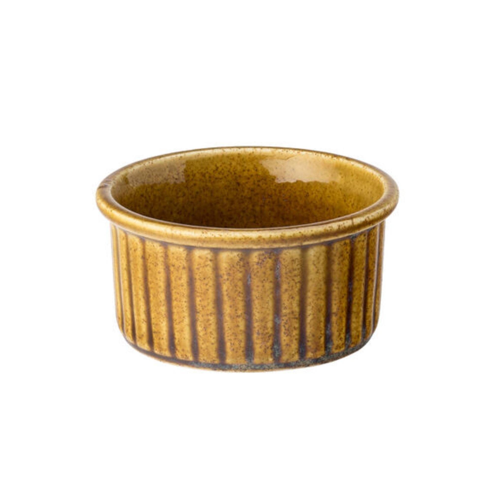 Murra Toffee Porcelain Ramekin Dipping Dish  3"" (8Cm) 3.5Oz (10Cl) Pack Of 12