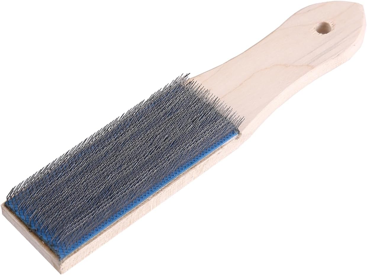 File Card and Brush, 8''File Cleaner Carded, 1 Pack File Card