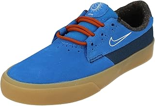 SB Shane PRM Mens Trainers DC8902 Sneakers Shoes (UK 3.5 US 4 EU 36, Signal Blue White Navy Black 400)