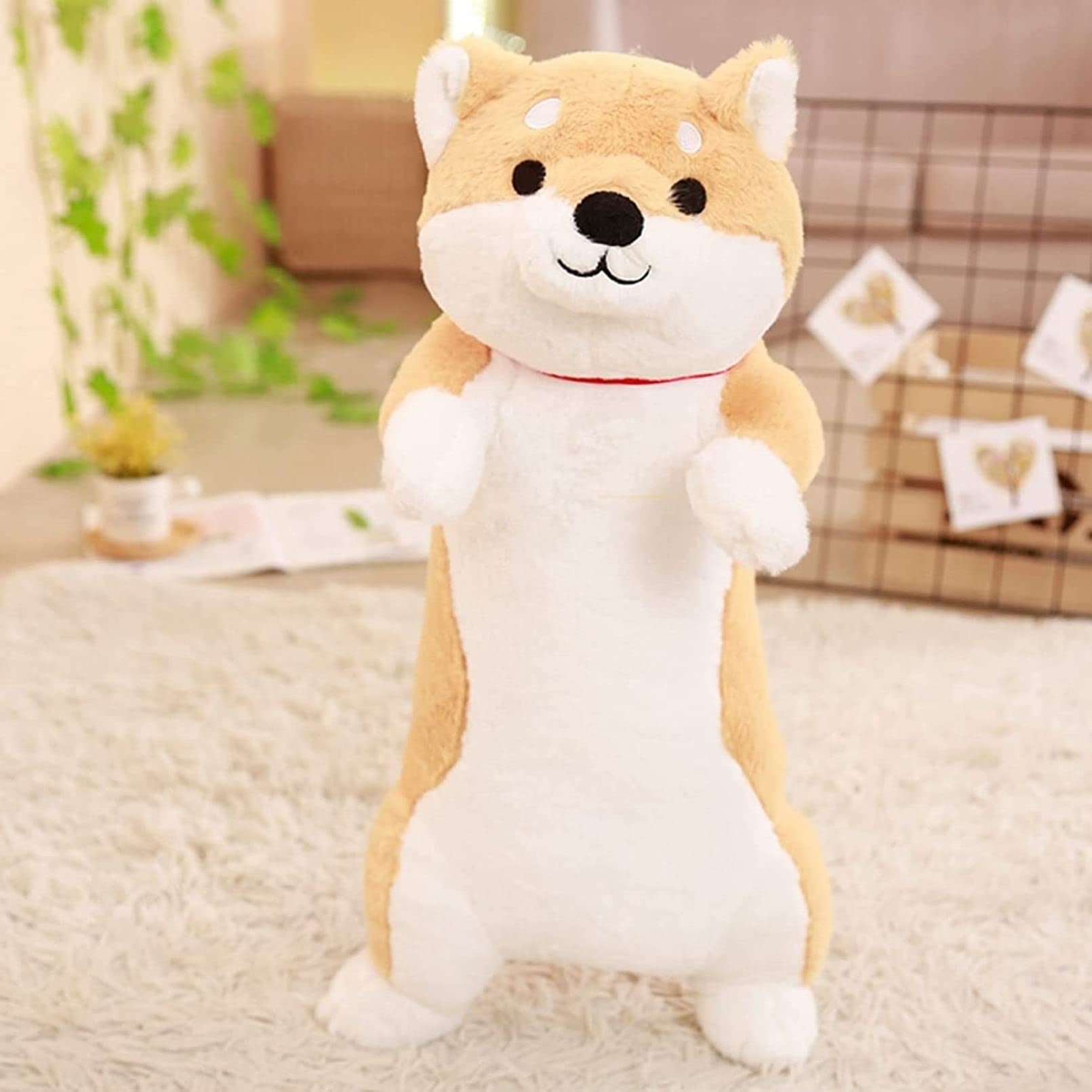 Amazon.co.jp: 柴犬 添い寝ぬいぐるみ ハスキー 抱きまくら 可愛い 
