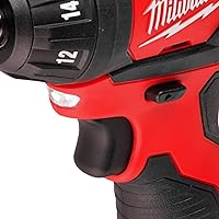 Vista 5 de Milwaukee 2401-20 M12 desarmador hexagonal de 1/4 pulg. de 12 voltios con batería de iones de litio inalámbrico (solo herramienta)
