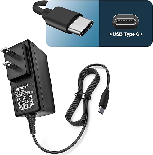 Miniatura 5 de UpBright Adaptador USB-C USB tipo C 12V AC/DC compatible con APD Modelo No. WA-24Q12FU WA24Q12FU Asian Power Devices Inc 12VDC 2A 24W DC12V 2000mA