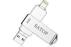 Download to iTunes USB Flash Drive: 32GB Storage for Photos and Videos