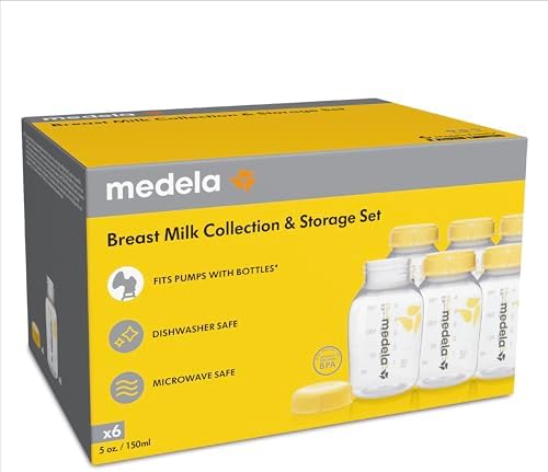 Medela 5oz Breast Milk Collection & Storage Bottles | 6 Ct — view 6