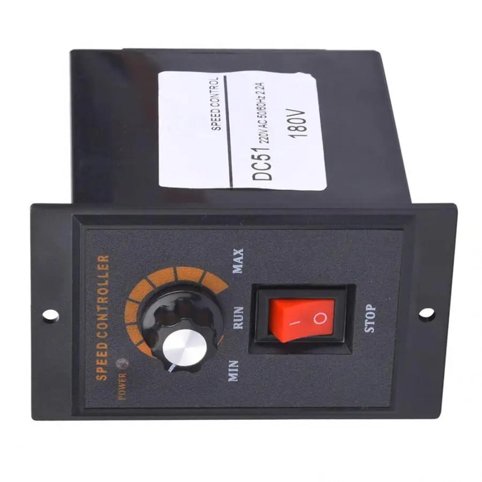 Controlador de Velocidad del Motor DC AC220V 120W 2.2A regulador del Motor de imán Permanente regulador del Motor hacia adelante y hacia atrás