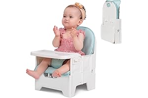 BABELIO Compact Folding Travel Booster Seat