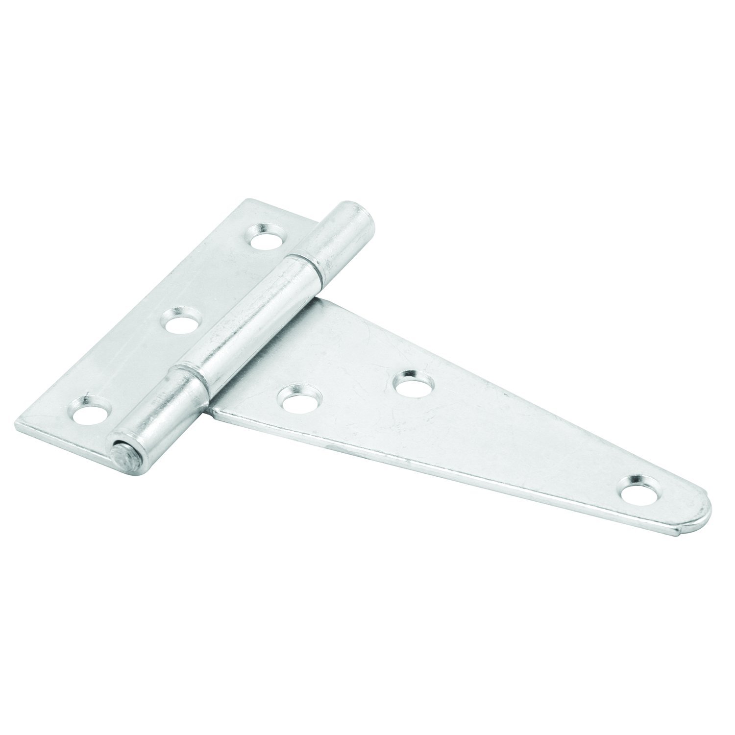 Prime Line MP18670 zawias trójnika, 10 cm, stal walcowana na gorąco, wykończenie z satynowego niklu, wytrzymały, 1 zestaw