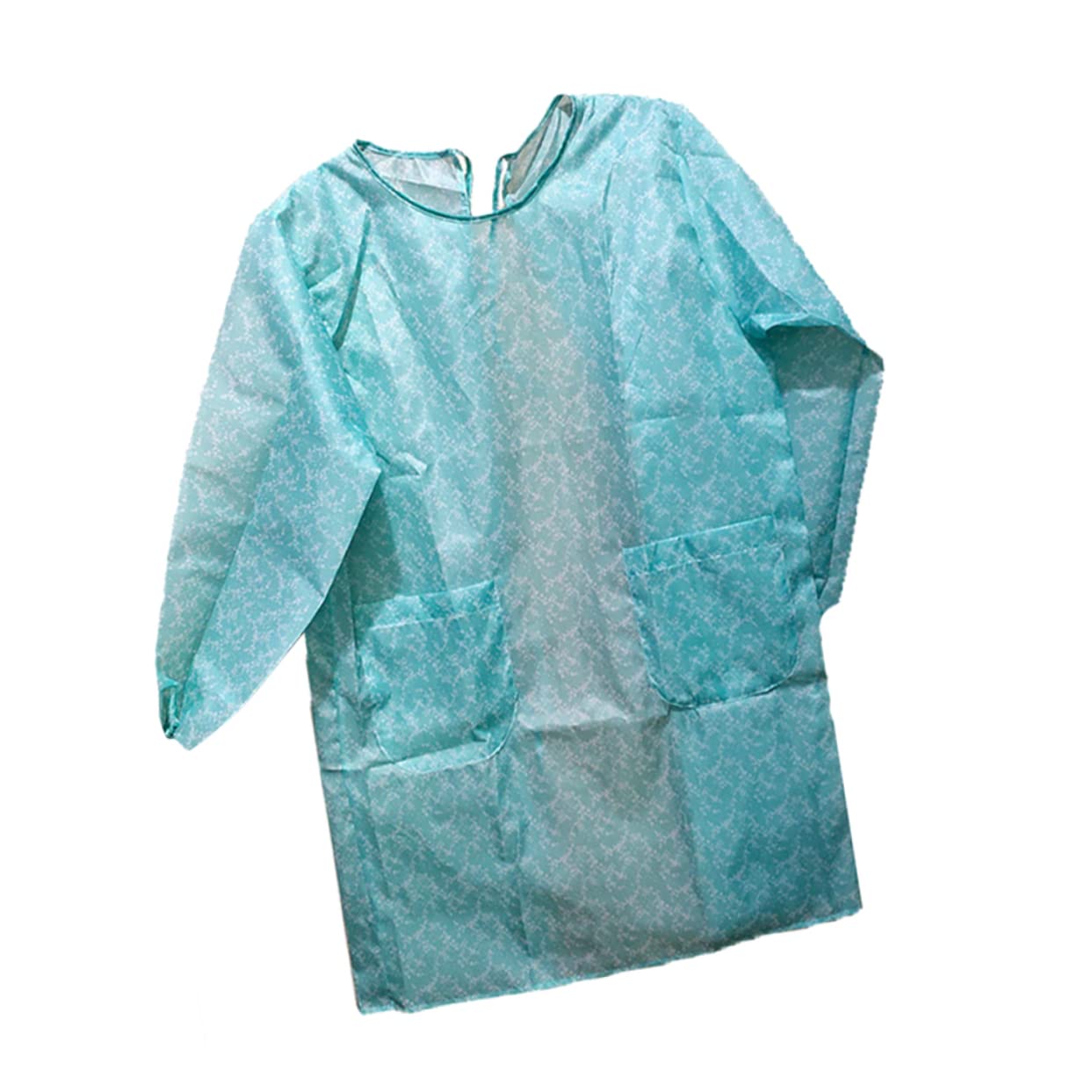 Hemobllo 10pièces Tablier Étanche Avec Manches Pour Adultes Pratique Pour Cuisine Et Ménage Bleu