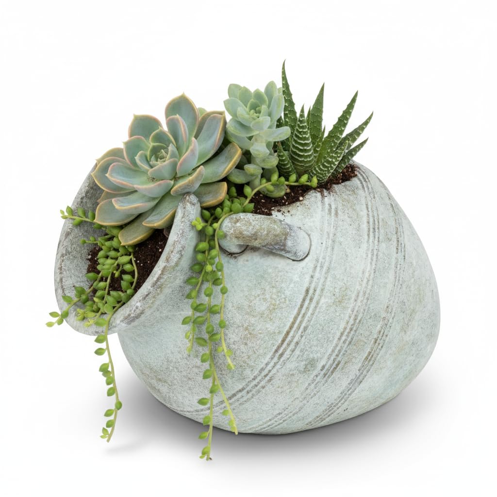 Abbott Abott Collection, cement, szary, 15 cm H