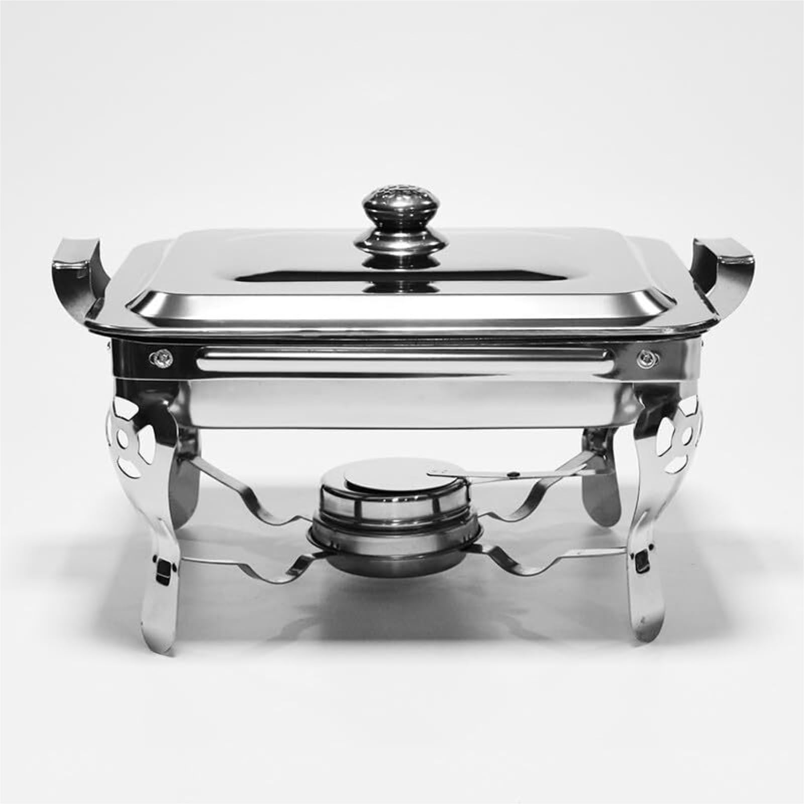 Calentadores de acero inoxidable for juego de buffet estufa buffet | Los calentadores de alimentos pulieron la caja fuerte completa compacta superficial del calentador del buffet de la comida