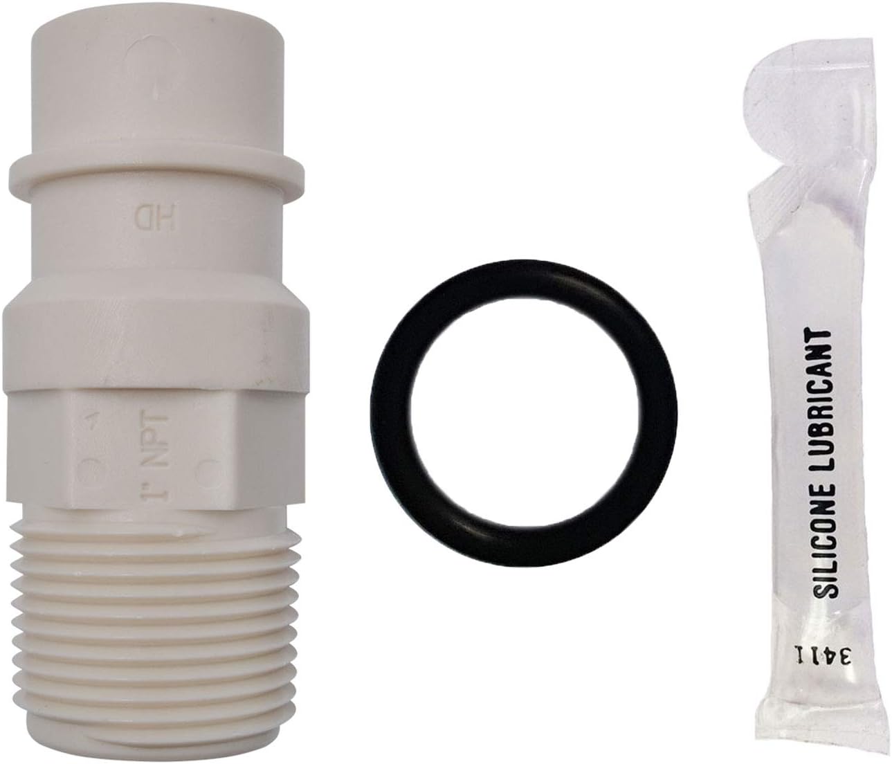 Kit - 7271204 Adapter with O-ring and Silicone Lube - For Water Softeners