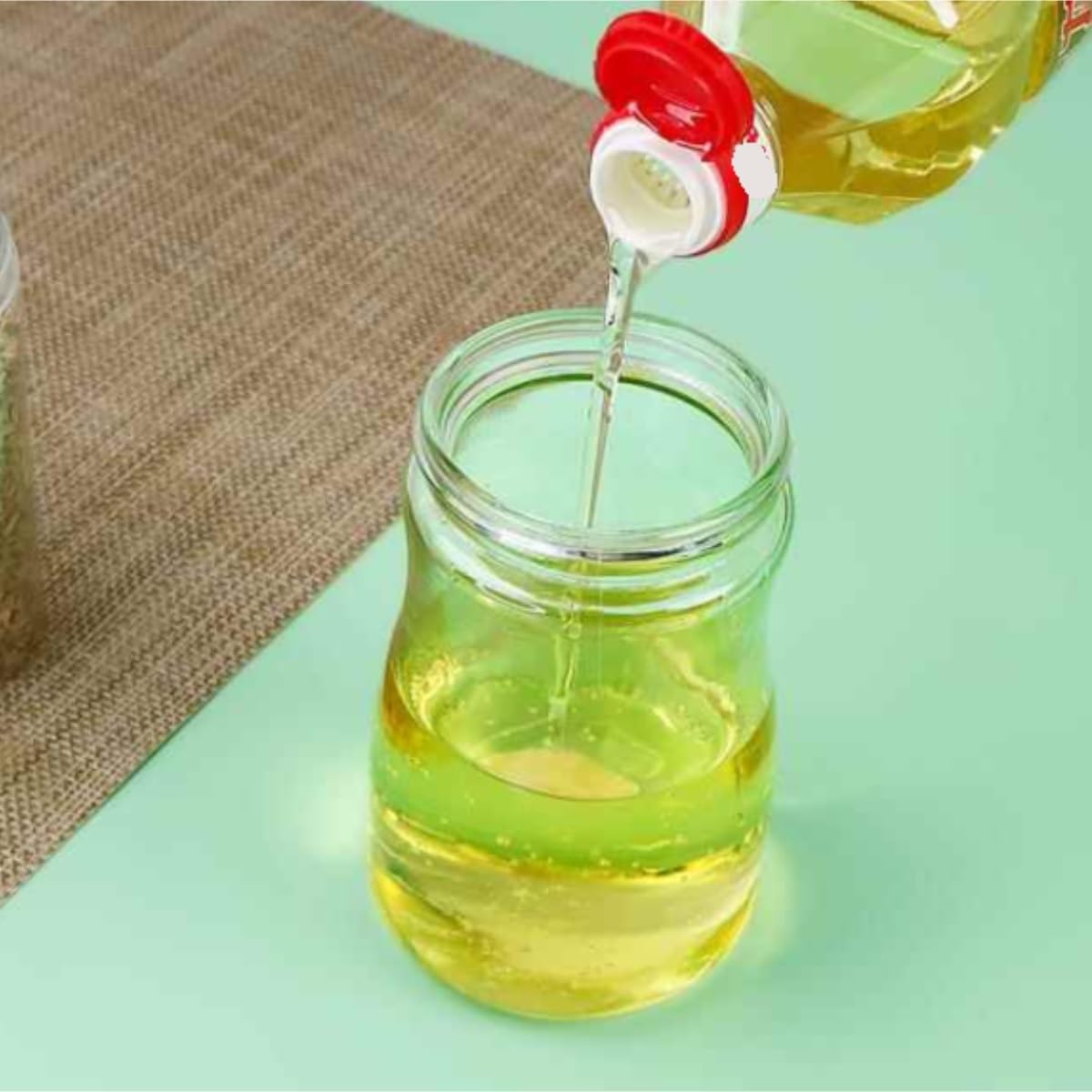 Aceitera Antigoteo Dispensador De Aceite Botella De Aceite A Prueba De Fugas For Cocina, Hogar, Gran Capacidad, Condimento, Aceite Y Vinagre, Juego De 2 Piezas Vinagrera Botella para Aceite