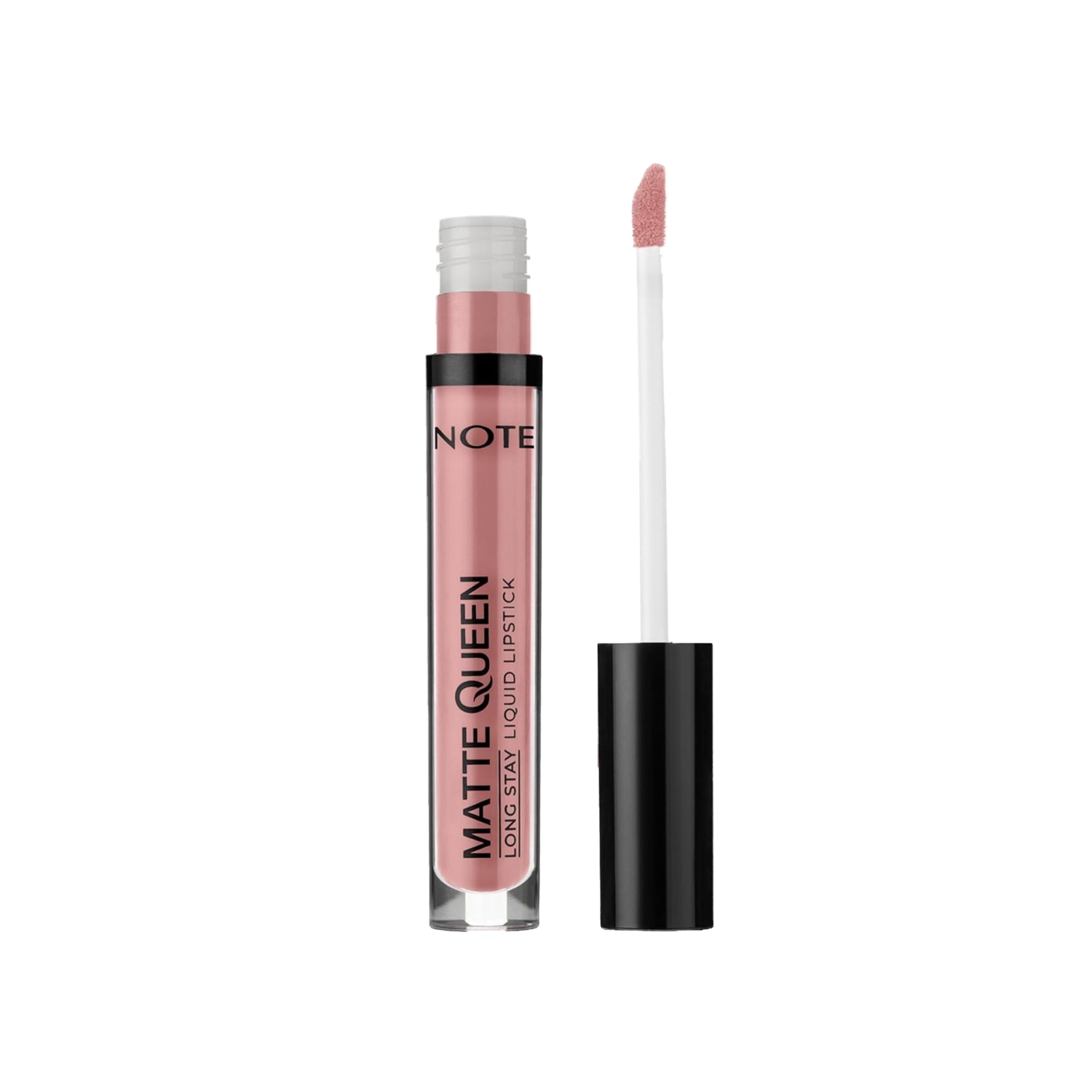 Note Cosmetics Matte Queen Lipstick 03 Rose Dust Kalıcı Likit Ruj, Nude
