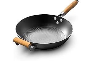 Cooklover Cast Iron Wok Pan