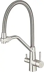 Torneira Monocomando Gourmet com Filtro Nassau Bela Metais Escovada