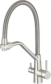 Torneira Monocomando Gourmet com Filtro Nassau Bela Metais Escovada