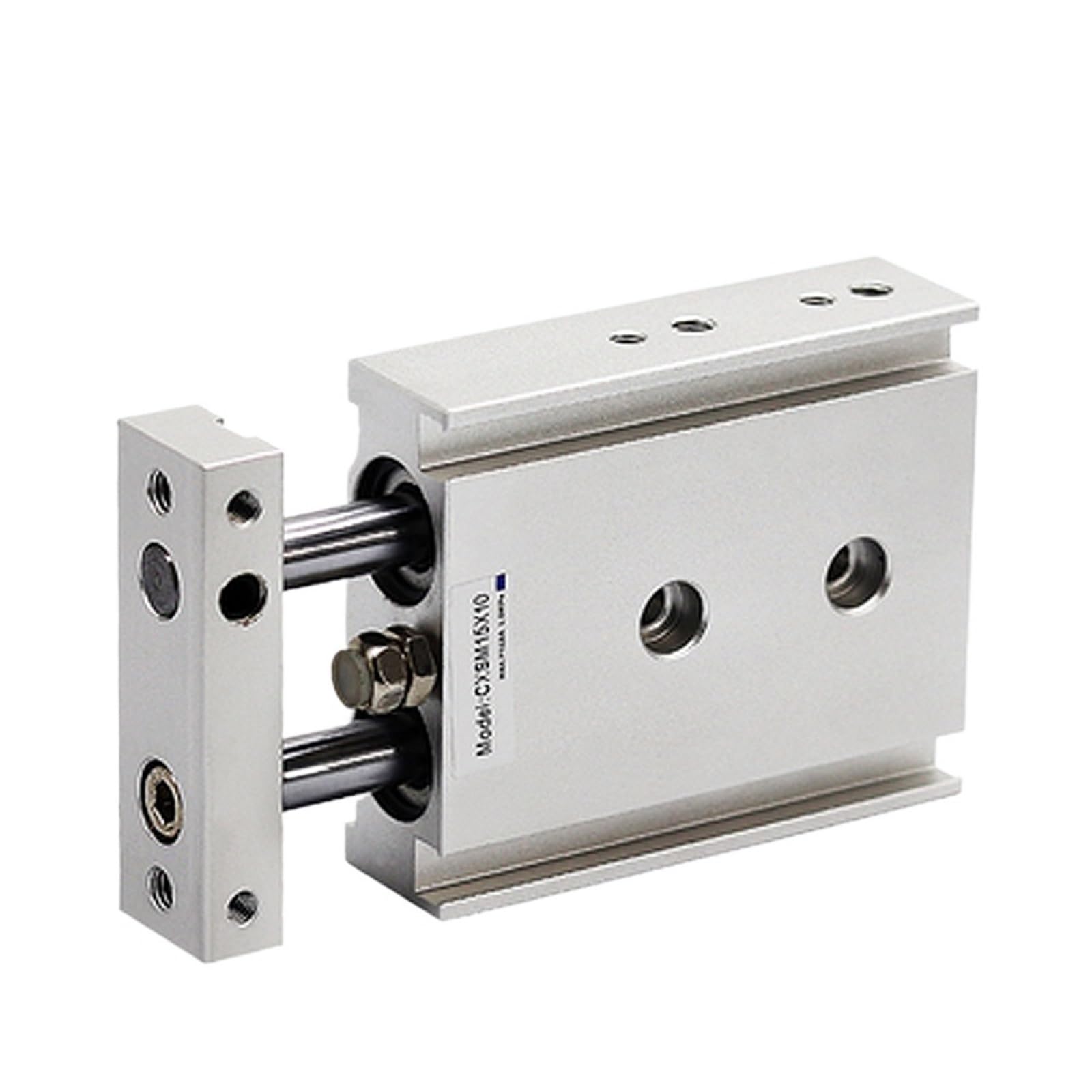 Cilindro Pneumatico a Doppio Effetto Serie CXSM CXSM10/15/20/25/32 Corsa 10/20//30/40/50//60/70/75/100/125 SMC Sostituzione Doppio Stelo(CXSM15,Stroke 10mm)