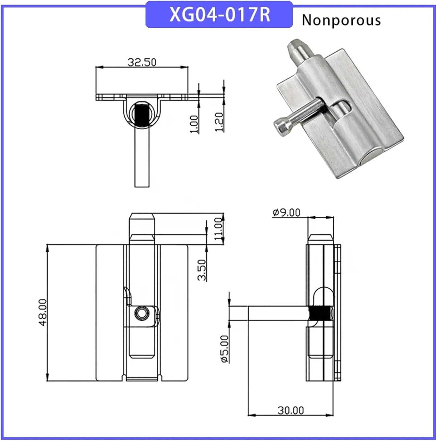 Spring Exposed Door Bolt Old-Fashioned Shock Buckle Lock 304 Stainless Steel 1Pcs