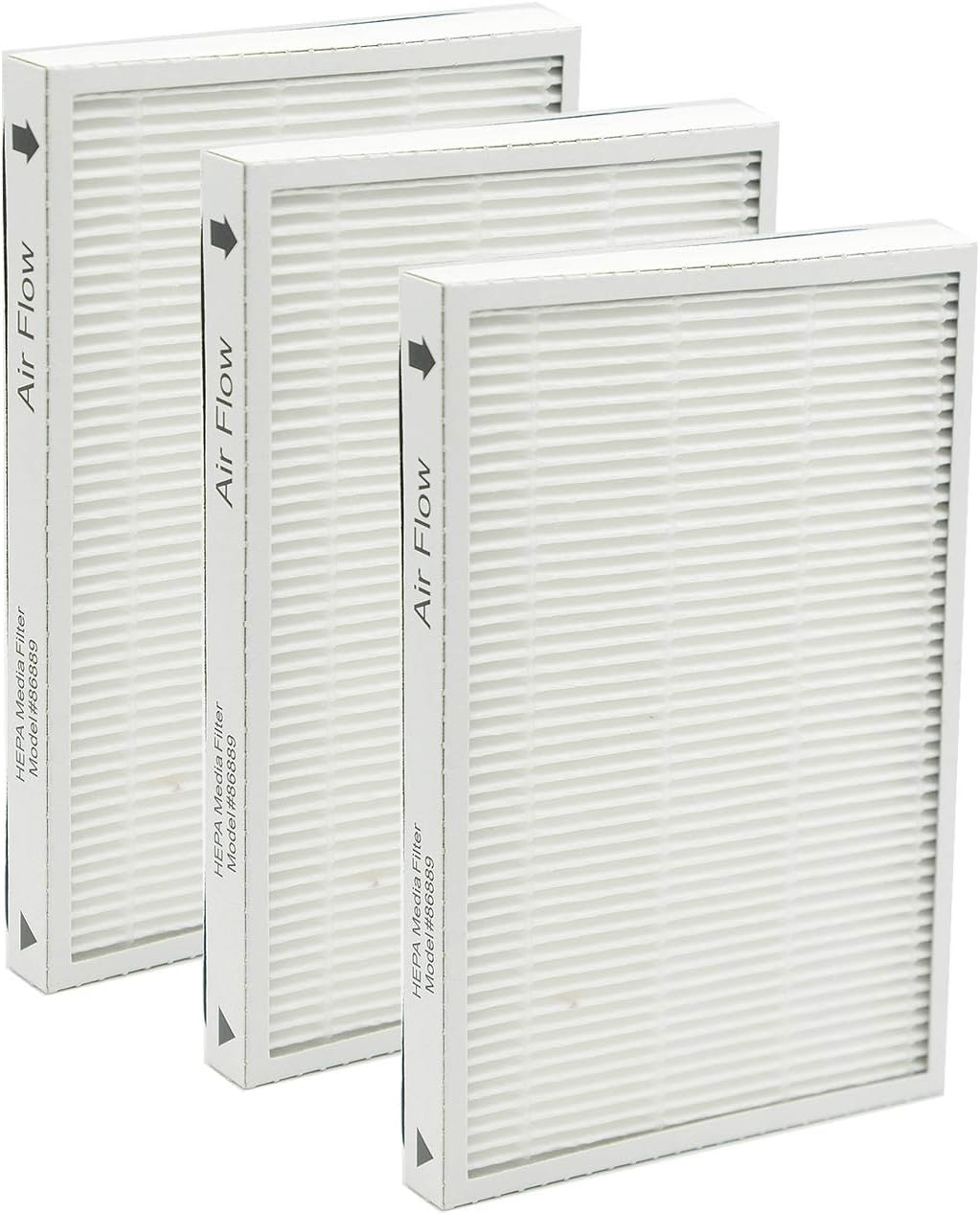 EZ SPARES 3 PCS Replacement for Kenmore EF1 (EF-1) Exhaust Vacuum Filter Compares to 86889 HEPA Filter Premium Allergen HEPA Filter Great for Allergy Suffers and Homes with Asthmatics