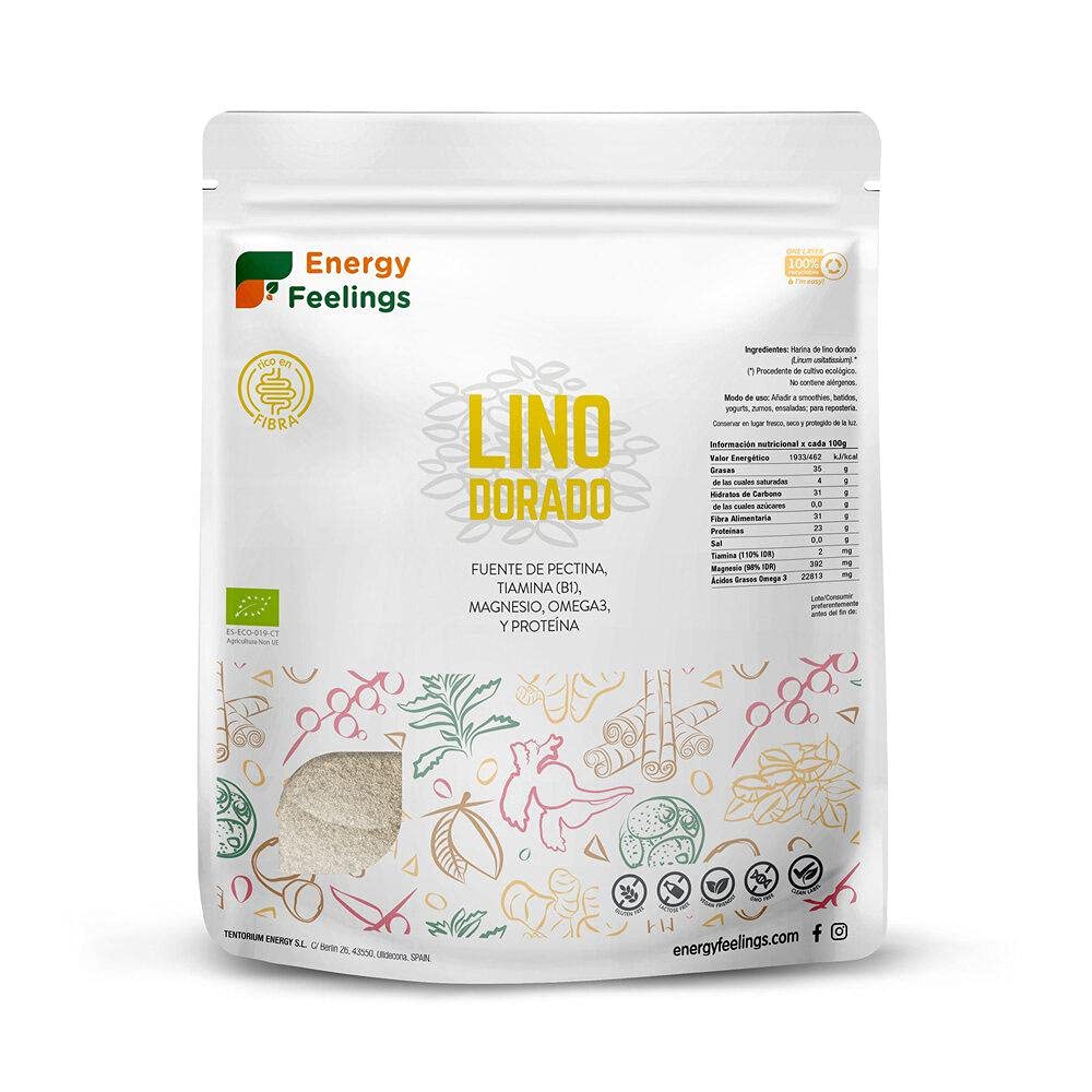 LINO DORADO EN POLVO ECO 500 GR